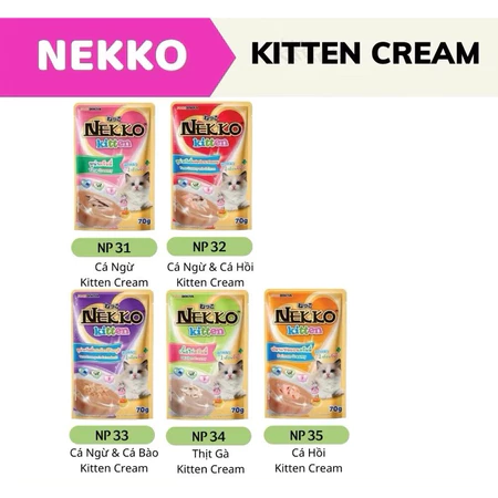 Combo 24 Gói Pate Nekko Dành Cho Mèo Mọi Lứa Tuổi