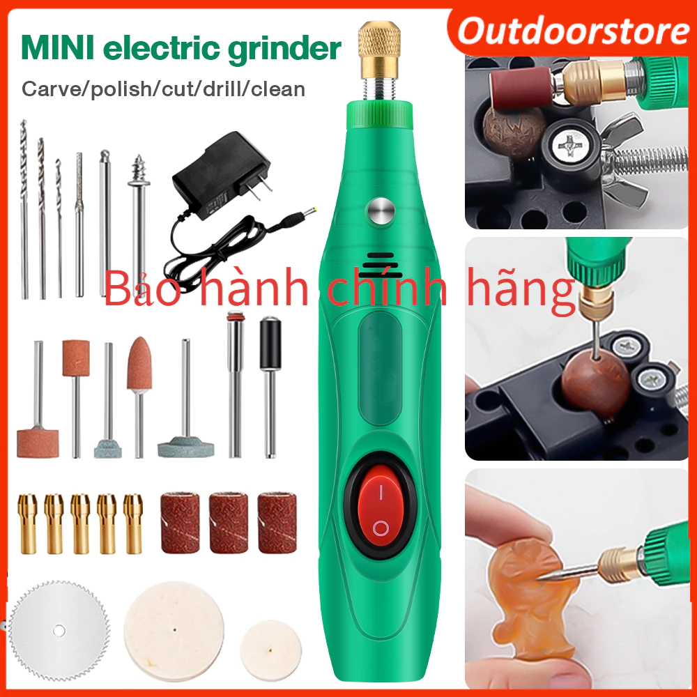 🔥Có thể bán buôn Máy khoan điện mini Linh kiện tử ABS Công cụ đa năng 12V 13W để mài cắt đánh bóng xương Hàng giao ngay