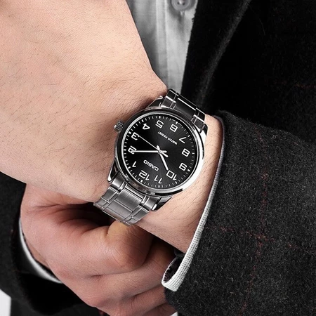 Đồng hồ nam dây kim loại chính hãng Casio MTP-V001D-1BUDF