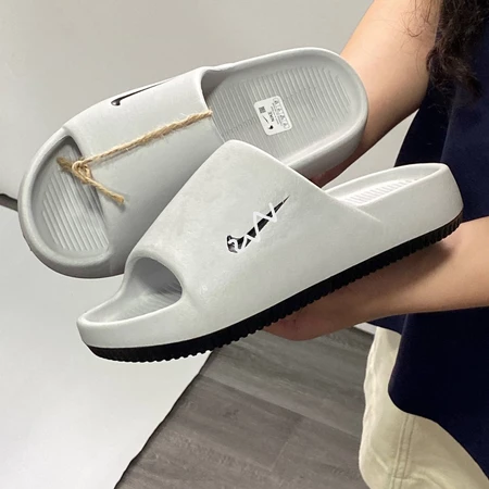 Dép bánh mì NK Calm Slide xăng đan Nam Nữ Bản Vân Nhám Mới Nhất 2023 ĐẾ SƠN 2 màu thời trang form chuẩn size có fullsize