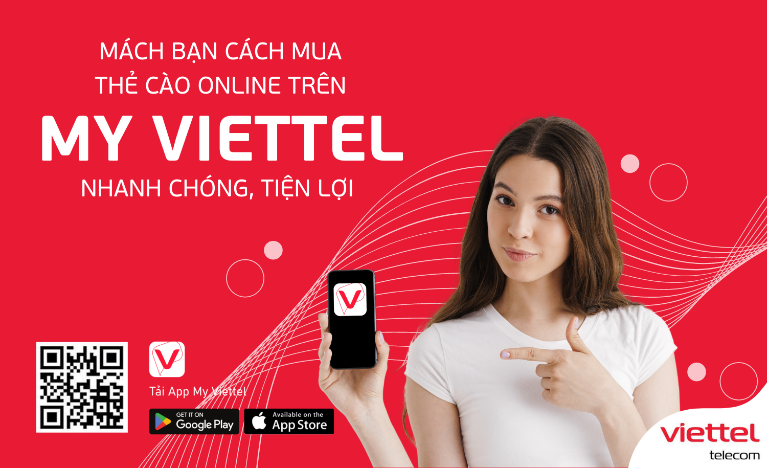 thẻ cào online trên My Viettel nhanh chóng, tiện lợi