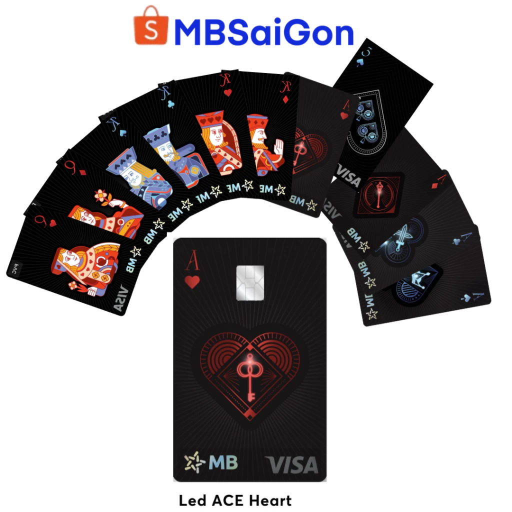 Thẻ MB Hi Visa Collection - Bộ bài tây