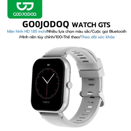 Đồng hồ thông minh chính hãng GOOJODOQ 2024 Màn hình cảm ứng, theo dõi sức khỏe, kết nối điện thoại để nhận tin nhắn, gọi điện
